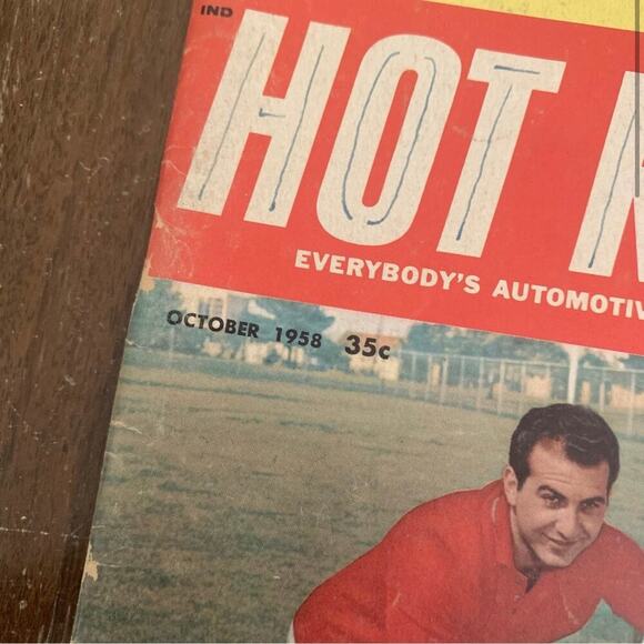 BUNDLE LOT Four (4) Hot Rod Magazines Oct 1958 May 1959 March 1960 June 1960 - Picture 10 of 14